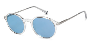 Black Round Full Rim Unisex Sunglasses by Vincent Chase Polarized-151149