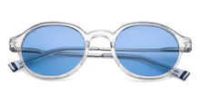 Load image into Gallery viewer, Black Round Full Rim Unisex Sunglasses by Vincent Chase Polarized-151149