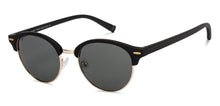 Load image into Gallery viewer, Black Club Master Full Rim Unisex Sunglasses by Vincent Chase Polarized-151154