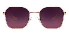 Load image into Gallery viewer, Gold Square Full Rim Unisex Sunglasses by Vincent Chase-201179