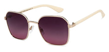 Load image into Gallery viewer, Gold Square Full Rim Unisex Sunglasses by Vincent Chase-201179