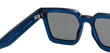 Load image into Gallery viewer, Blue Wayfarer Full Rim Unisex Sunglasses by Vincent Chase Polarized-204238