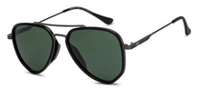 Load image into Gallery viewer, Gunmetal Aviator Full Rim Unisex Sunglasses by Vincent Chase Polarized-206772