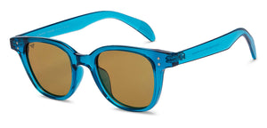 Blue Wayfarer Full Rim Unisex Sunglasses by Vincent Chase Polarized-206914