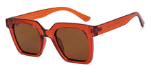 Load image into Gallery viewer, Brown Wayfarer Full Rim Unisex Sunglasses by Vincent Chase Polarized-206923