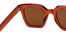Load image into Gallery viewer, Brown Wayfarer Full Rim Unisex Sunglasses by Vincent Chase Polarized-206923