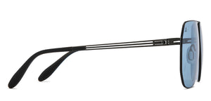 Black Geometric Full Rim Unisex Sunglasses by Vincent Chase-209337
