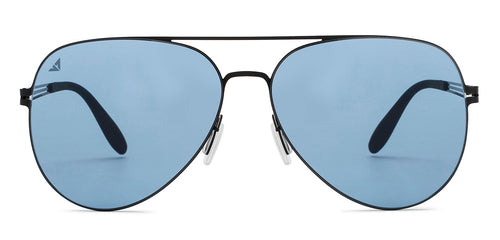 Black Aviator Full Rim Unisex Sunglasses by Vincent Chase-209348