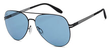Load image into Gallery viewer, Black Aviator Full Rim Unisex Sunglasses by Vincent Chase-209348