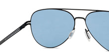 Load image into Gallery viewer, Black Aviator Full Rim Unisex Sunglasses by Vincent Chase-209348