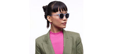 Load image into Gallery viewer, Blue Wayfarer Full Rim Unisex Sunglasses by Vincent Chase Polarized-210613