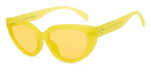 Load image into Gallery viewer, Yellow Cat Eye Full Rim Women Sunglasses by Vincent Chase Polarized-211325