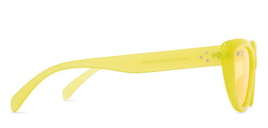Yellow Cat Eye Full Rim Women Sunglasses by Vincent Chase Polarized-211325