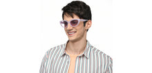 Load image into Gallery viewer, Purple Cat Eye Full Rim Women Sunglasses by Vincent Chase Polarized-211328