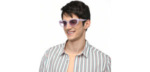 Purple Cat Eye Full Rim Women Sunglasses by Vincent Chase Polarized-211328