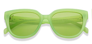 Green Wayfarer Full Rim Unisex Sunglasses by Vincent Chase Polarized-211331