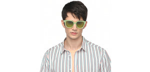 Green Wayfarer Full Rim Unisex Sunglasses by Vincent Chase Polarized-211331