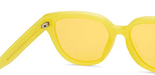 Load image into Gallery viewer, Yellow Wayfarer Full Rim Unisex Sunglasses by Vincent Chase Polarized-211333