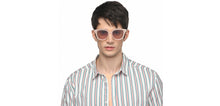 Load image into Gallery viewer, Pink Wayfarer Full Rim Unisex Sunglasses by Vincent Chase Polarized-211335