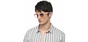 Pink Wayfarer Full Rim Unisex Sunglasses by Vincent Chase Polarized-211335