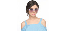 Load image into Gallery viewer, Pink Wayfarer Full Rim Unisex Sunglasses by Vincent Chase Polarized-211337