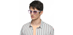 Pink Wayfarer Full Rim Unisex Sunglasses by Vincent Chase Polarized-211337
