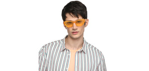 Yellow Cat Eye Full Rim Women Sunglasses by Vincent Chase Polarized-211349
