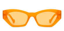 Load image into Gallery viewer, Yellow Cat Eye Full Rim Women Sunglasses by Vincent Chase Polarized-211349