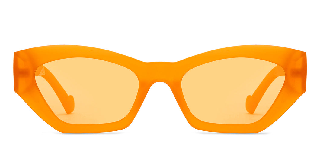 Yellow Cat Eye Full Rim Women Sunglasses by Vincent Chase Polarized-211349