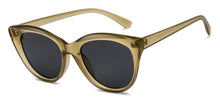 Load image into Gallery viewer, Brown Cat Eye Full Rim Unisex Sunglasses by Vincent Chase Polarized-212295