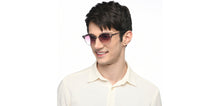 Load image into Gallery viewer, Tortoise Clubmaster Full Rim Unisex Sunglasses by Vincent Chase Polarized-212308