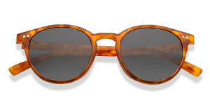 Tortoise Round Full Rim Unisex Sunglasses by Vincent Chase Polarized-212316