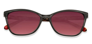 Grey Cat Eye Full Rim Women Sunglasses by Vincent Chase Polarized-215452