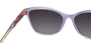 Blue Cat Eye Full Rim Women Sunglasses by Vincent Chase Polarized-215453