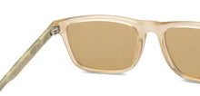 Load image into Gallery viewer, Brown Rectangle/ Square Full Rim Unisex Sunglasses by Vincent Chase Polarized-215455