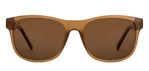 Brown Rectangle/ Square Full Rim Unisex Sunglasses by Vincent Chase Polarized-215459