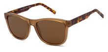 Load image into Gallery viewer, Brown Rectangle/ Square Full Rim Unisex Sunglasses by Vincent Chase Polarized-215459