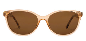 Brown Cat Eye Full Rim Women Sunglasses by Vincent Chase Polarized-215460