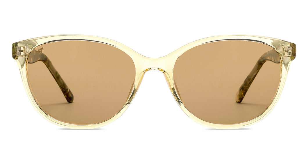 Yellow Cat Eye Full Rim Women Sunglasses by Vincent Chase Polarized-215462