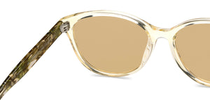 Yellow Cat Eye Full Rim Women Sunglasses by Vincent Chase Polarized-215462