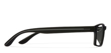 Load image into Gallery viewer, Black Rectangle Full Rim Unisex Eyeglasses by Lenskart Air Online-96592