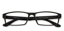Load image into Gallery viewer, Black Rectangle Full Rim Unisex Eyeglasses by Lenskart Air Online-96592