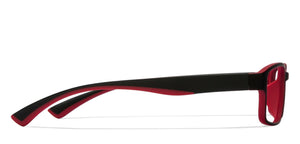 Black Rectangle Full Rim Unisex Eyeglasses by Lenskart Air Online-96607