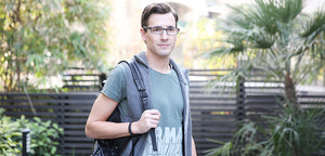 Black Rectangle Full Rim Unisex Eyeglasses by Lenskart Air Online-96598