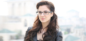Black Rectangle Full Rim Unisex Eyeglasses by Lenskart Air Online-96598