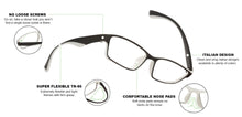 Load image into Gallery viewer, Black Rectangle Full Rim Unisex Eyeglasses by Lenskart Air Online-96598