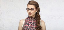 Load image into Gallery viewer, Black Rectangle Full Rim Unisex Eyeglasses by Lenskart Air Online-96597
