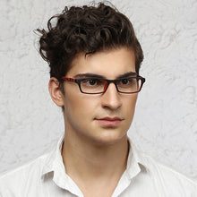 Load image into Gallery viewer, Black Rectangle Full Rim Unisex Eyeglasses by Lenskart Air Online-96597