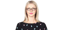 Load image into Gallery viewer, Black Rectangle Full Rim Unisex Eyeglasses by Lenskart Air Online-96597
