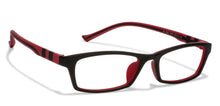 Load image into Gallery viewer, Black Rectangle Full Rim Unisex Eyeglasses by Lenskart Air Online-96597